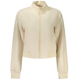 Guess Jeans ženska dukserica na patentni zatvarač krem | shoptok.hr