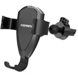 Denmen DH09 Auto držač za mobilni telefon ventilacija gravitacioni CRNI