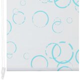 vidaXL Rolo senčilo za tuš 120x240 cm vzorec mehurčkov | Shoptok.si