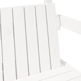 The Living Store Klupa s krovom bijela 117,5 x 70 x 176,5 cm od masivne borovine | shoptok.hr