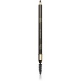 Clarins Eyebrow Crayon Sourcils svinčnik za obrvi s krtačko odtenek 01 - Dark Brown 1,1 g | Shoptok.si