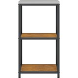  Kuhinjsko skladištenje s policom Rđa 40 x 50 x 92 cm Čelik | shoptok.hr