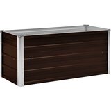  Povišena vrtna gredica smeđa 100 x 40 x 45 cm pocinčani čelik | Eponuda.ba