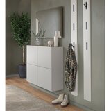 Germania Kremno bela stenska omarica v mat dekorju 97x79x27 cm Binetto – | Shoptok.si