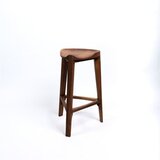 Meda furniture Drvena polubarska stolica Terca Orah | ePonuda.com