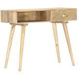  Konzolna mizica 90x45x75 cm trden mangov les | Shoptok.si