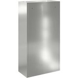  Sandučić za pakete Srebrno 44 x 22 x 82 cm Cinkani čelik | shoptok.hr