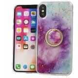 Nillkin silikonski ovitek marmor ring za samsung galaxy A71 A715 vijola z bleščicami Cene