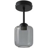 Brilagi LED Plafonski luster R GLASS 1xE27/60W/230V prečnik 14 cm crna/zadimljena siva Cene