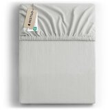 DecoKing Plahta s gumom Amber 180-200x200 cm, svijetlo siva | shoptok.hr