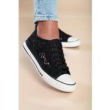 Fenzy Modne Superge Z Zunanjim Delom Iz Čipke, Črne | Shoptok.si