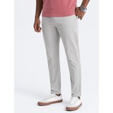 Ombre Men's tailored chino pants - gray | Shoptok.si