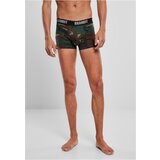 Brandit Men's Boxer Shorts Logo 2 Pack Forest Camouflage/Dark Camouflage | shoptok.hr