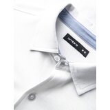 Ombre Men's knitted SLIM FIT long sleeve shirt - white | Eponuda.ba