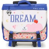 Pol Fox Šolska torba CARTABLE TROLLEY 38 CM A ROULETTES Rožnata | Shoptok.si