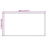 vidaXL Preproga za šotor peščena 250x400 cm HDPE | Shoptok.si