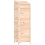  Vrtno spremište 55 x 52 x 174,5 cm od masivne jelovine | shoptok.hr