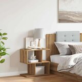 vidaXL Noćni ormarić Artisan hrast 50x30x51,5 cm izrađeno drvo | shoptok.hr