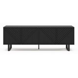 Marckeric Crna TV komoda 161x55x35 cm Peta – | shoptok.hr