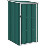 vidaXL Vrtna lopa zelena 87x98x159 cm pocinkano jeklo Cene