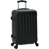 vidaXL set kovčkov 3 kosa trdi črn 20"" 24"" 28"" ABS | Shoptok.si