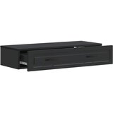 Stolna montirana na zid Crna 87,5 x 34,5 x 17 cm | shoptok.hr