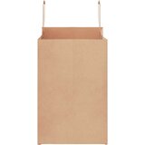  Papirnate vrećice 250 kom s ručkama smeđe 26x17x25 cm | Eponuda.com