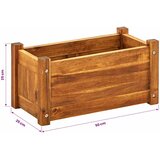 Posuda za Sadnju Drvo Bagrema 50x25x25 cm | shoptok.hr