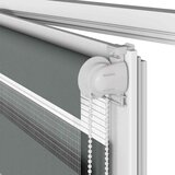 vidaXL Zavjesa zebra 95x150 cm širina tkanine 90,9 cm poliester | shoptok.hr