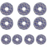 INF Komplet 10 zamenljivih krp za mop za Ecovacs in Dreame - visoko trenje Grey+Blue, (5000291259) | Shoptok.si