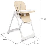CARETERO Stolček za hranjenje Migalo roza | Shoptok.si