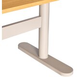 Hübsch Pisalna miza z mizno ploščo v hrastovem dekorju 90x190 cm Tona – | Shoptok.si