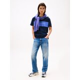 Tommy Jeans Majica mornarska / safir / bela | Shoptok.si