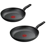  SET TAVA 24/28CM TEFAL G0069053 DARK ESSENTIAL u