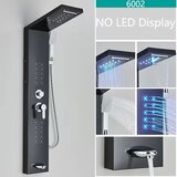 Suguword LED tuš panel pipa, dotik kontrola, sodoben dizajn, črna-6002, (5000159302) | Shoptok.si