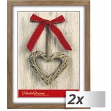 Zep 2x1 Photo Frame brown 10x15 Resin Frame M481B | shoptok.hr