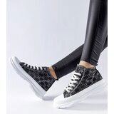 Gemre Black sneakers adorned with Terenzio monogram | shoptok.hr