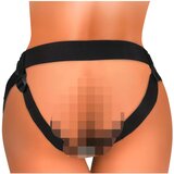 King Cock Elite Comfy - strap-on dildo s pasovi (temno naraven) | Shoptok.si