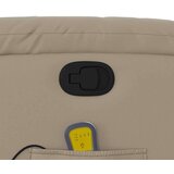  Masažni naslonjač od umjetne kože boja cappuccina | shoptok.hr
