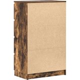  Komoda boja dimljenog hrasta 60x35x98,5 cm konstruirano drvo | shoptok.hr