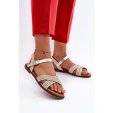 Kesi Women's flat sandals S.Barski beige Cijene