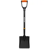 Lopata ravna sa fiberglas drškom 105cm S519GY crna