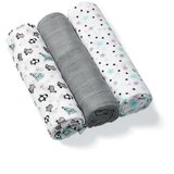 BabyOno Bambus tetra pelene Polarne životinje, siva | Shoptok.si