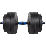 Rebel ACTIVE Bitumenski podesivi bučica teg sa spojnicom 20kg RBA-2302-1 | Eponuda.com