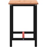  Radni stol 115x55x81,5 cm od masivne bukovine i metala | shoptok.hr
