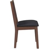  Jedilni stoli z blazinami 2 kosa Brown Solid Wood Rubber | Shoptok.si