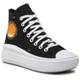 Converse Tenisice Chuck Taylor All Star Move za žene, boja: crna, A02896C Cijene
