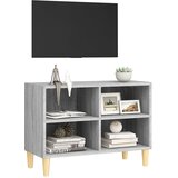 TV ormarić s nogama od drva boja hrasta sonome 69,5x30x50 cm | shoptok.hr