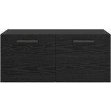 vidaXL Ormar za Zid Crni hrast 80 x 36.5 x 35 cm Konstruirano drvo | shoptok.hr