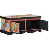  Klub stolić višebojni 90x50x40 cm masivno drvo mango | Shoptok.si